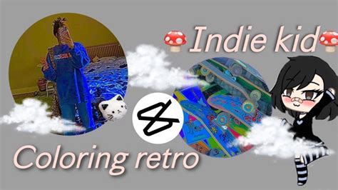 Coloring Capcut Indie Kid