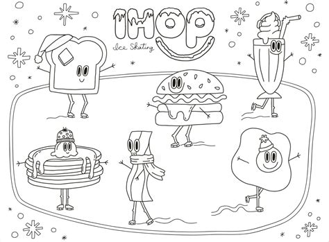 Coloring Page Ihop