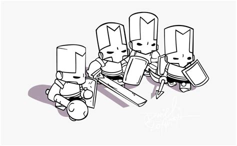 Coloring Pages Castle Crashers