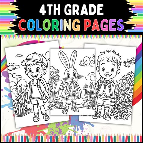 Coloring Pages For 4Th Grades