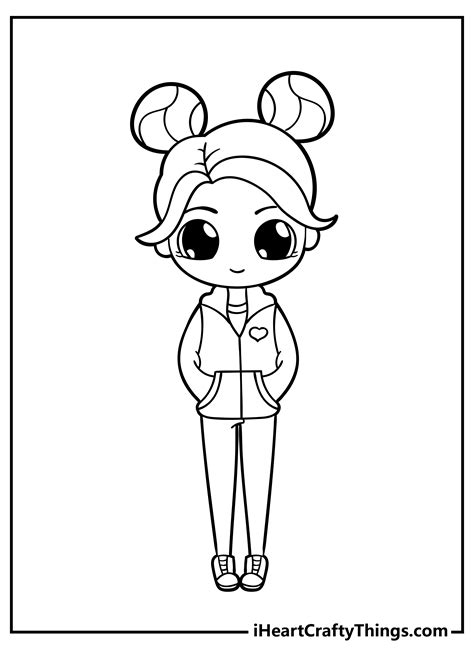 coloring pages for girls cute