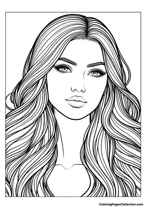 Coloring Pages Of Human Face