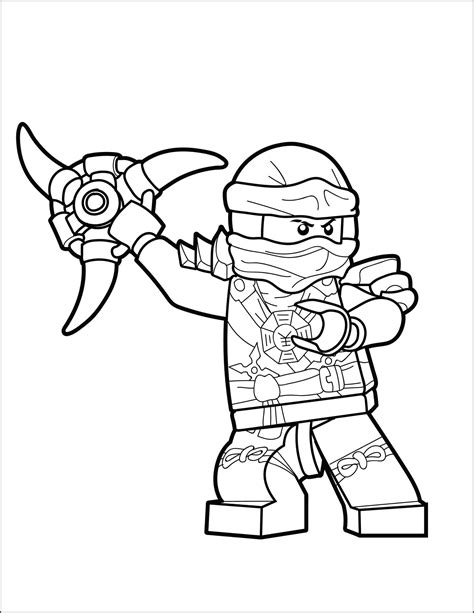 coloring pages of ninjago