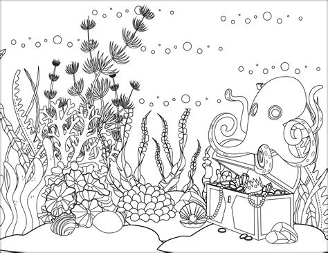 coloring pages of ocean