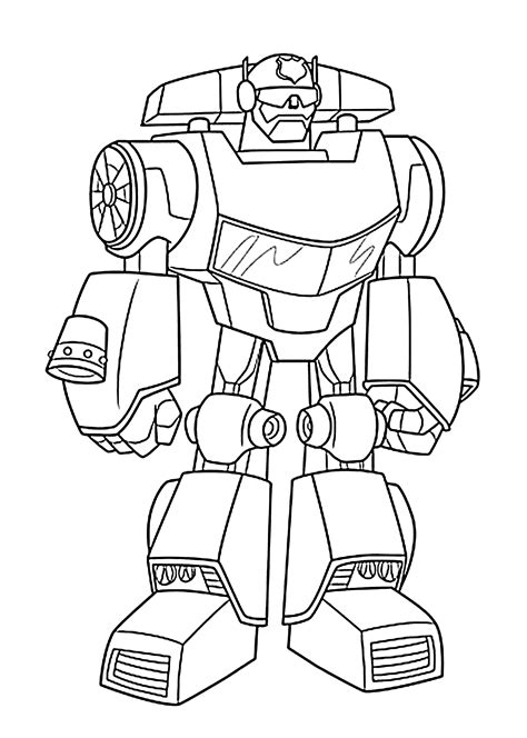 Coloring Pages Rescue Bots
