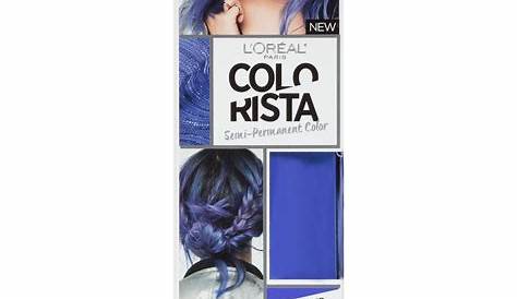 Colorista Indigo On Dark Hair Niebieskie Włosy Na Wakacje? L'Oreal
