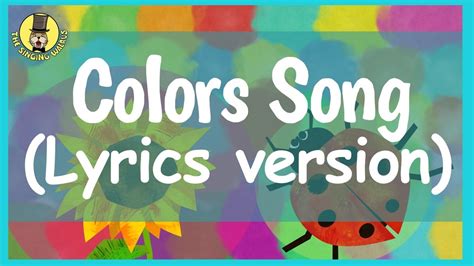 The Color Red Song Kids Songs with Action And Lyrics