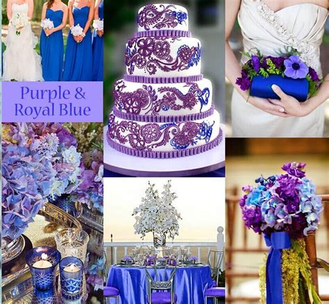 Classic Royal Blue Wedding Color Ideas and Bridesmaid Dresses Tulle