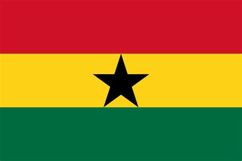 colors of ghana flag