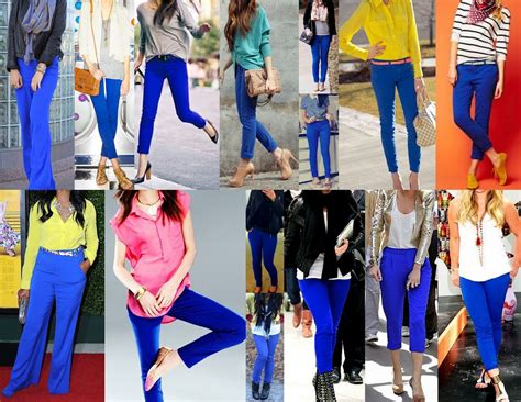 colors to wear with dark blue jeans