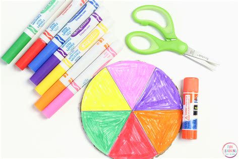 Colour Spinner Experiment