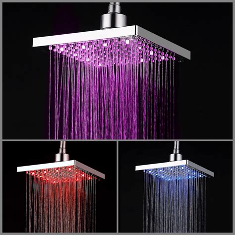 Colour-Changing Light Up Shower Head