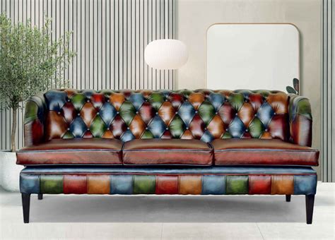 New Coloured Leather Sofas Update Now