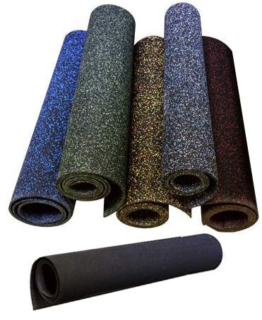 coloured rubber flooring rolls