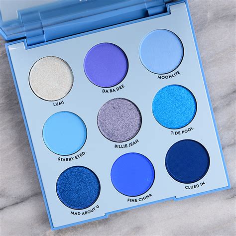 colourpop blue eyeshadow palette