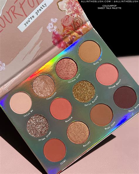 colourpop sweet talk eyeshadow palette