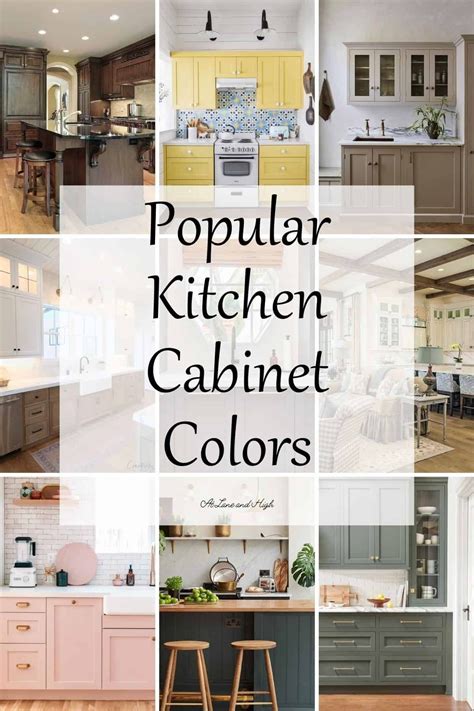 Colours For Kitchen Cabinets
