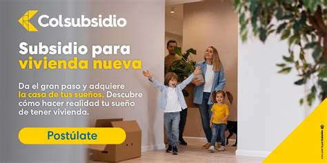 colsubsidio subsidio de vivienda usada