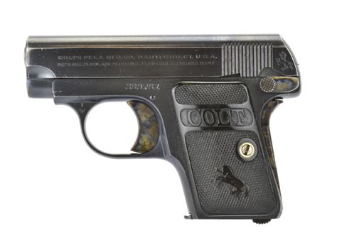 colt 25 automatic pistol grips