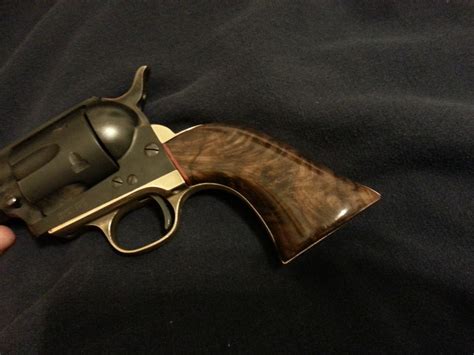 colt 45 revolver wood grips