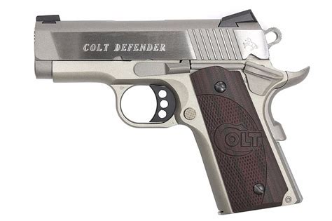 colt defender 45 acp stainless steel