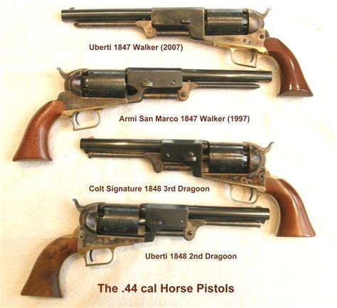 Colt Walker Vs Dragoon