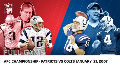 colts vs patriots afc championship