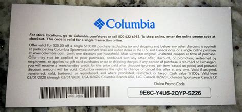 Everything You Need To Know About Columbia Coupons