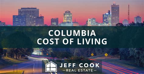 columbia cost of living