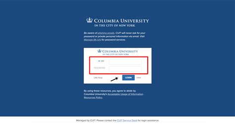 columbia email uni login