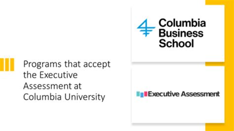columbia executive development program