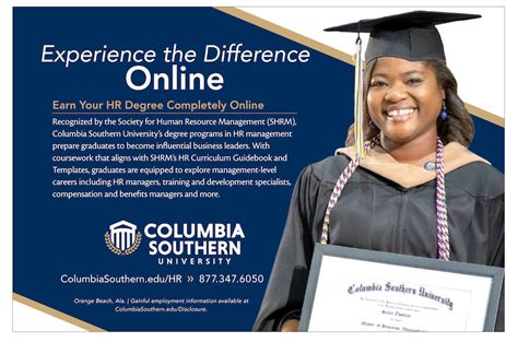 columbia southern online degree programs