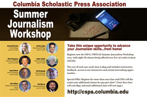 columbia summer journalism program