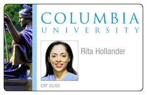columbia university id card
