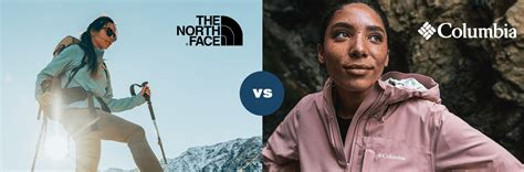 columbia vs north face ski jackets