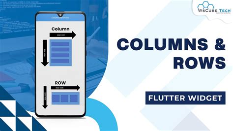 column and row in flutter