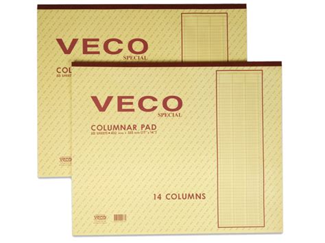 Columnar Pad 14 Columns