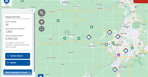 com ed outages map