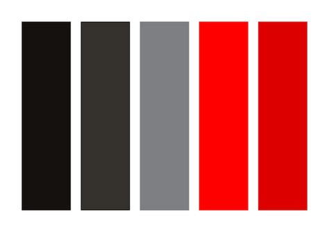 Combinacin Rojo Y Gris