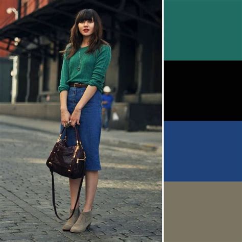 Combinacion De Verde Botella