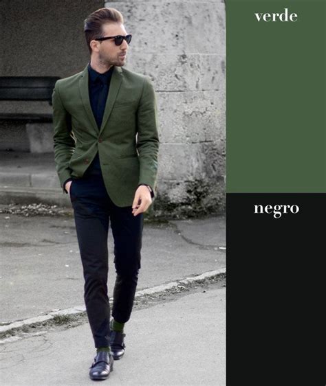 Combinacion Negro Con Verde