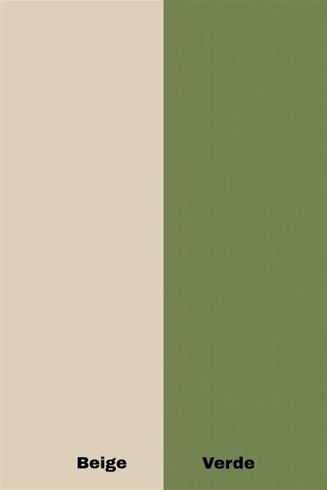 Combinacion Verde Con Beige
