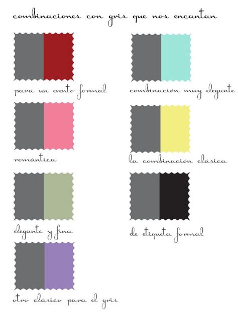 Combinaciones Del Gris