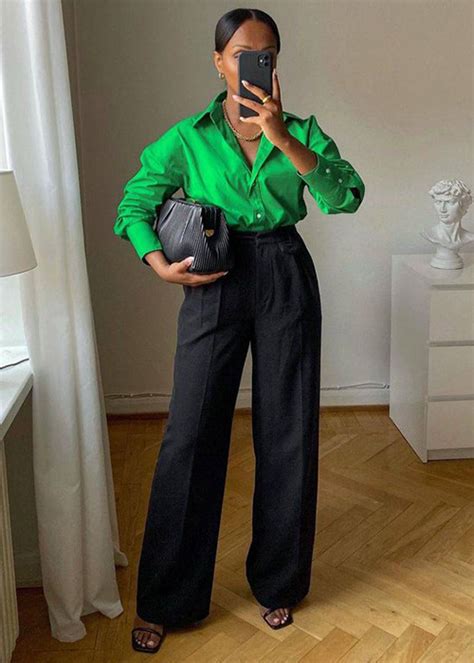 Combinar Camisa Verde Mujer