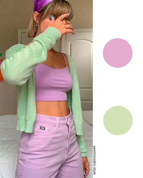 Combinar Lila Y Verde