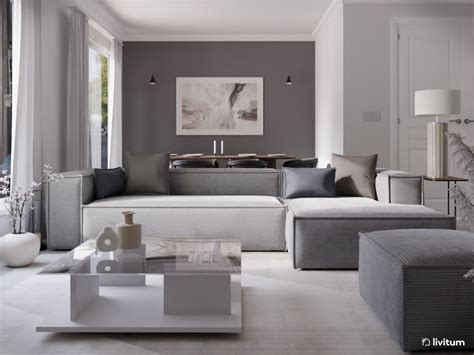 Combinar Muebles Con Paredes Grises