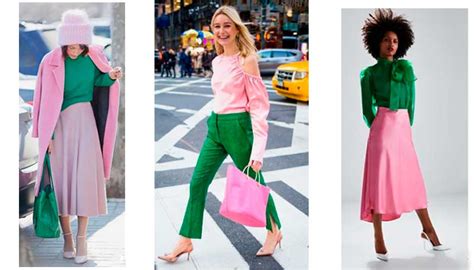Combinar Rosa Y Verde