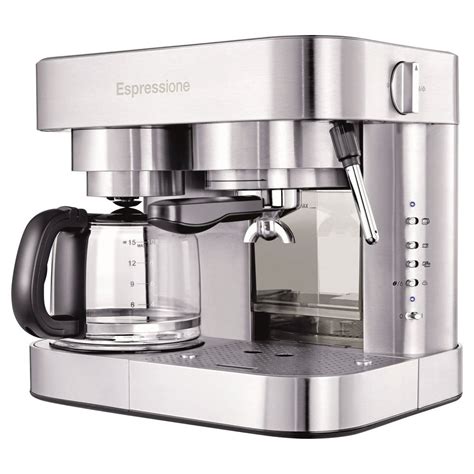 combination espresso and drip coffee maker