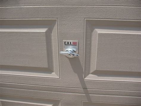 combination lock for garage door