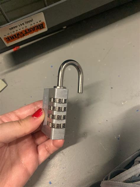 Combination Lock Reddit